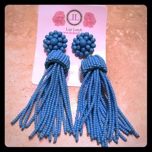 Lisi Lerch tassel earrings- turquoise